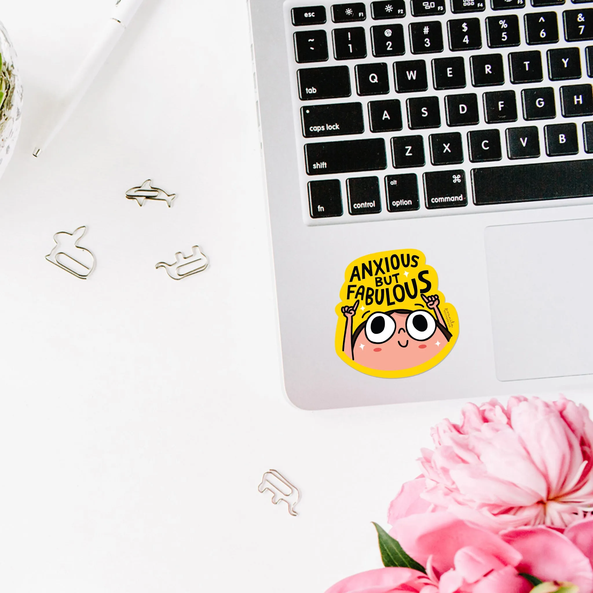 Decal Sticker / Anxious But Fabulous