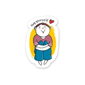 Decal Sticker / Hug Yourself