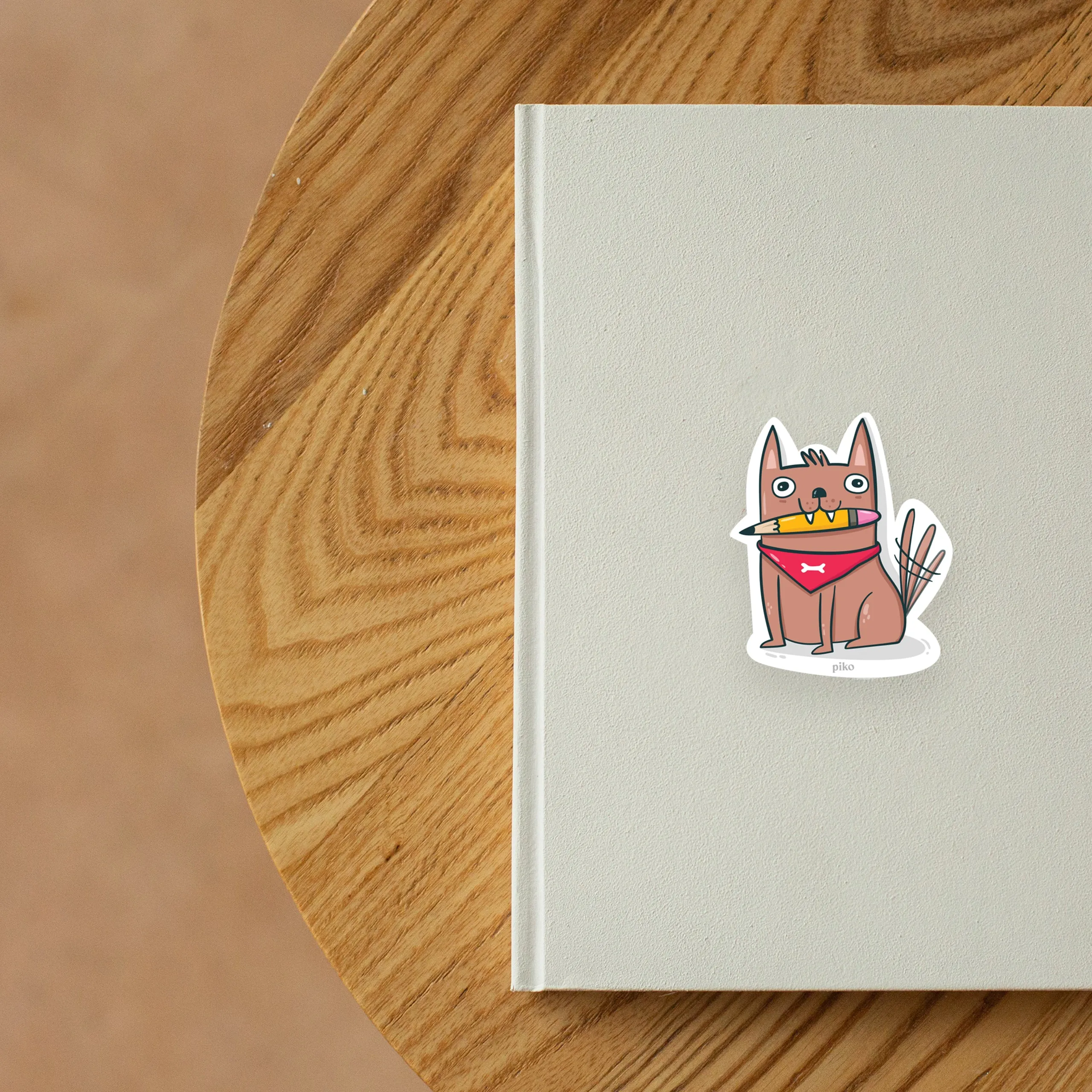 Decal Sticker / Pencil Dog