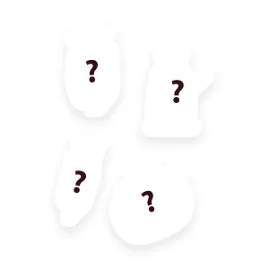 Decal Stickers / Mystery Pack - Set of 4