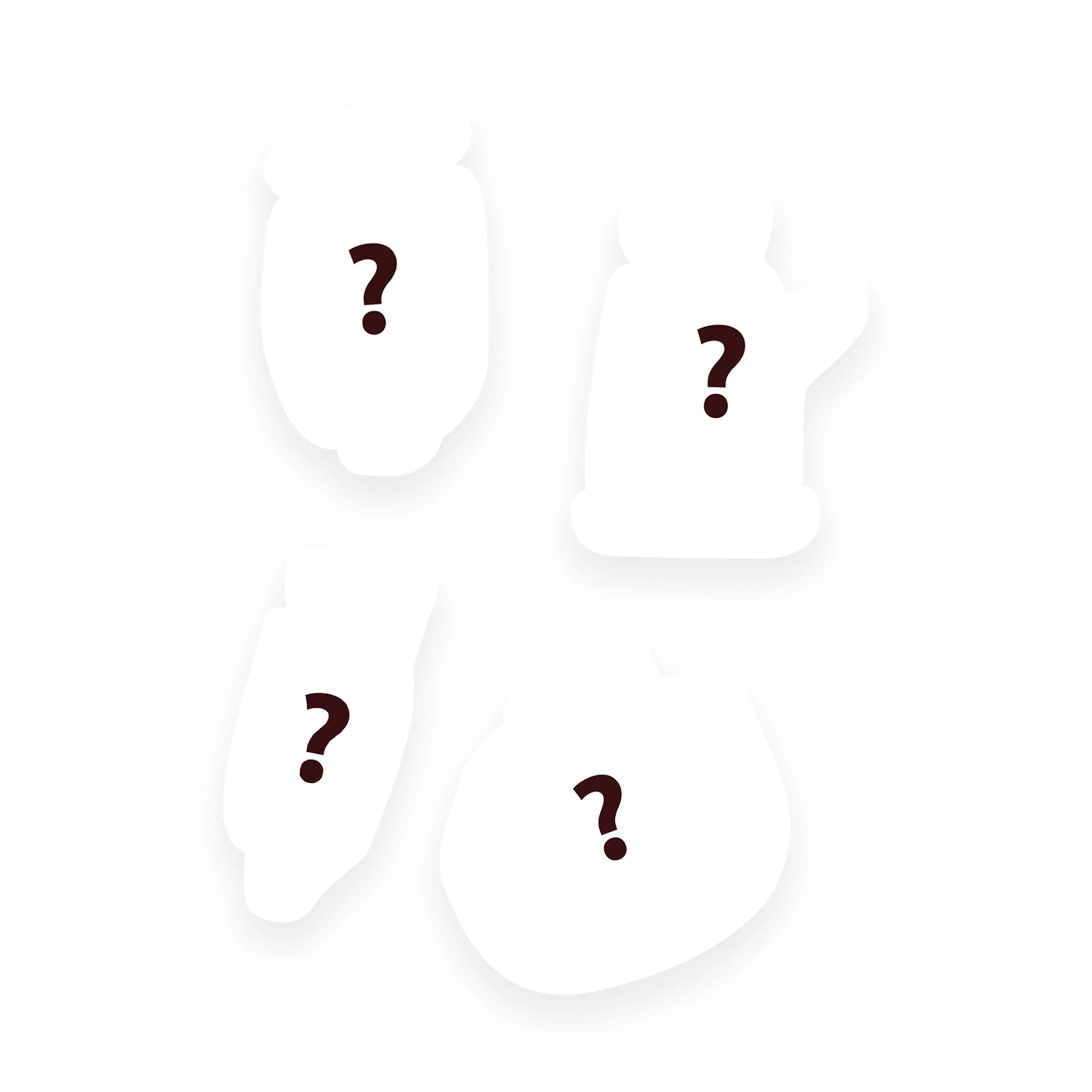 Decal Stickers / Mystery Pack - Set of 4