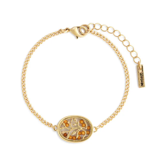 Demdaco - Mustard Seed Bracelet: Gold