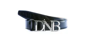 Deniro Incanto Brushed Blue Belt