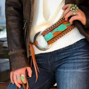 Desert Bloom Cinch Belt