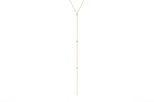 Diamond Callae Lariat Necklace