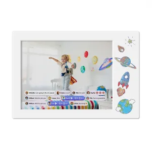 Digital Picture Frame | 9 Inch Personalized Gift | myFirst Frame Doodle