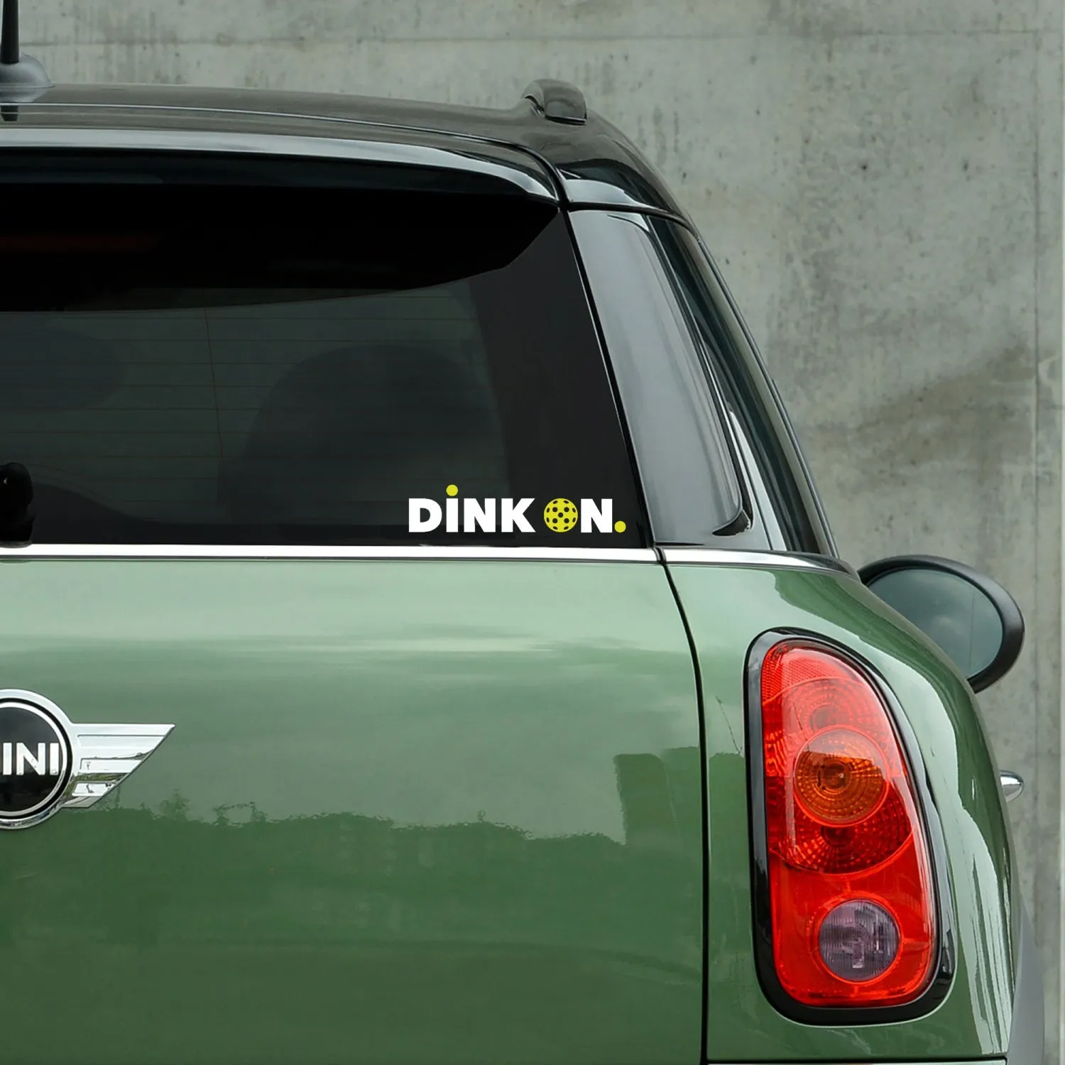 Dink On Pickleball Decal - Bumper Sticker