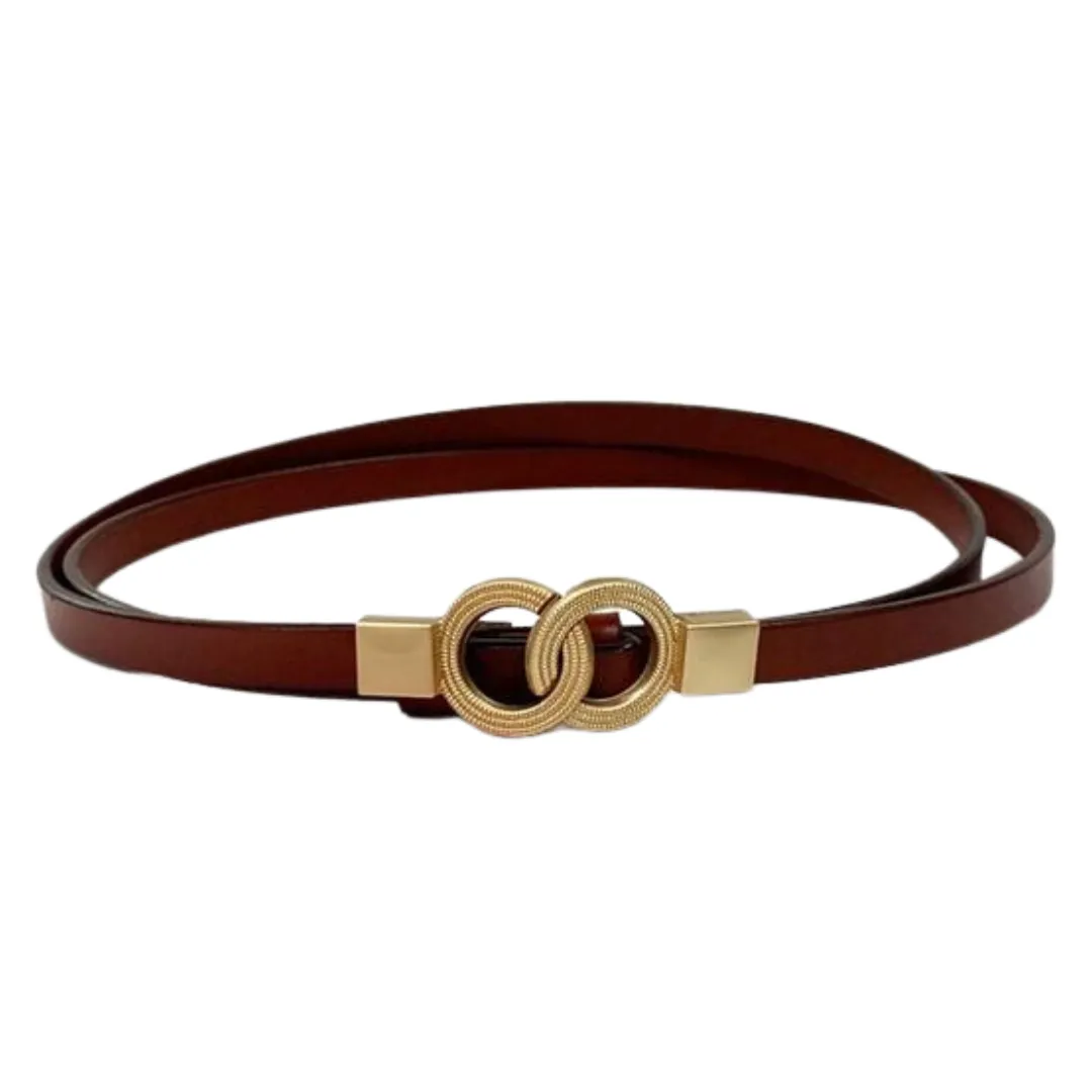 Double Ring Slim Belt