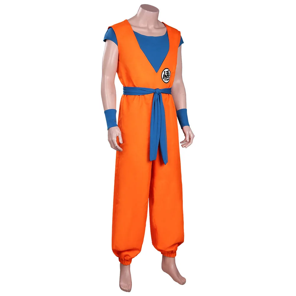 Dragon Ball Super : Super Hero Son Goku Outfits Cosplay Costume Halloween Carnival Suit