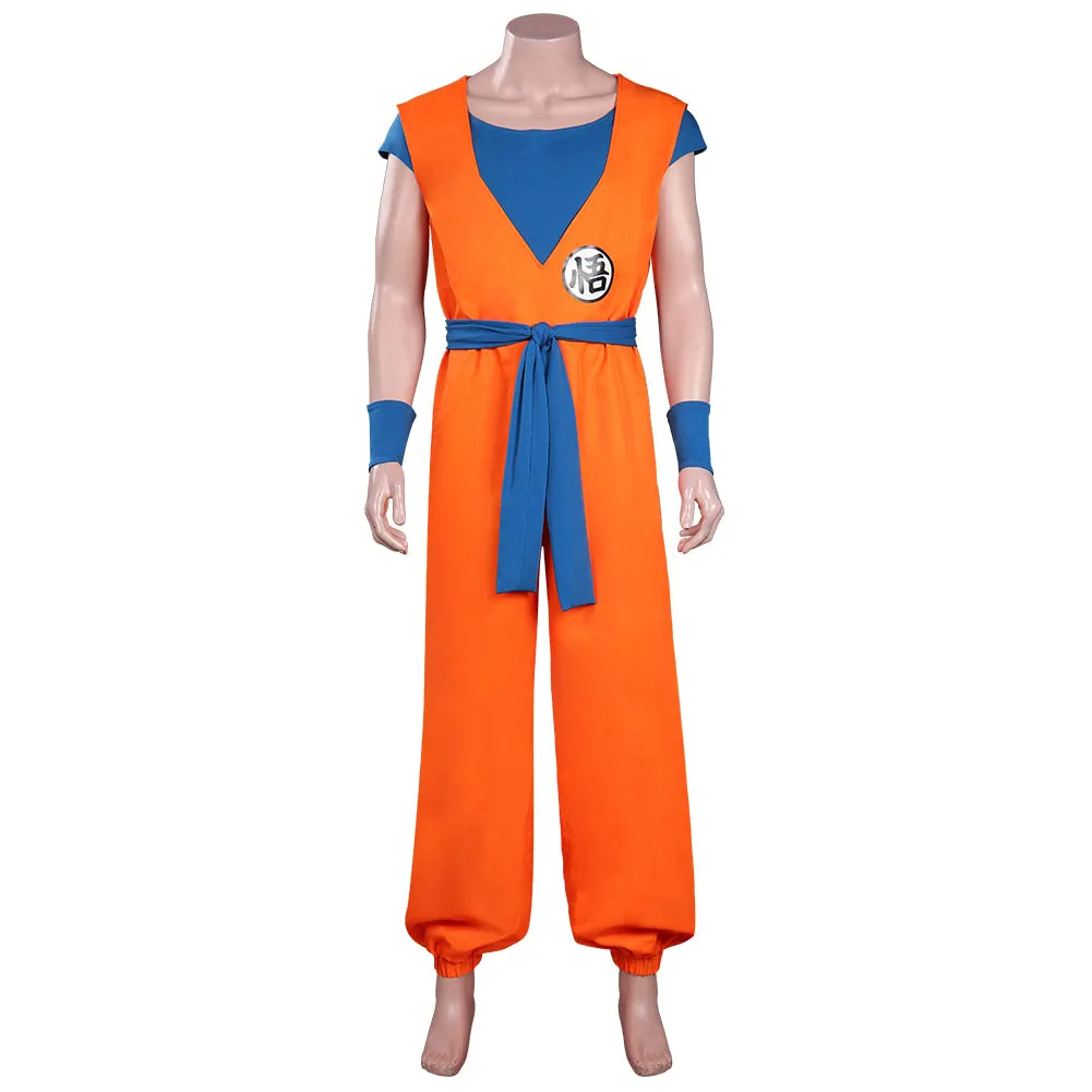 Dragon Ball Super : Super Hero Son Goku Outfits Cosplay Costume Halloween Carnival Suit