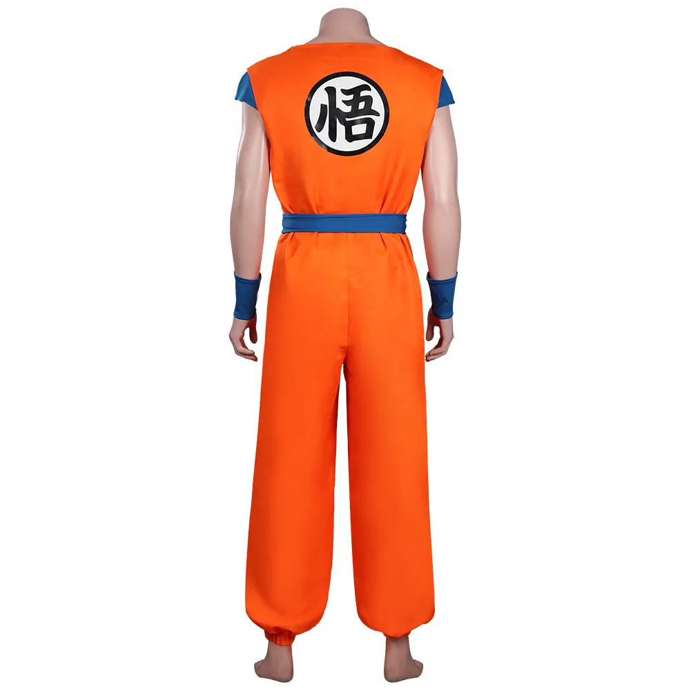 Dragon Ball Super : Super Hero Son Goku Outfits Cosplay Costume Halloween Carnival Suit