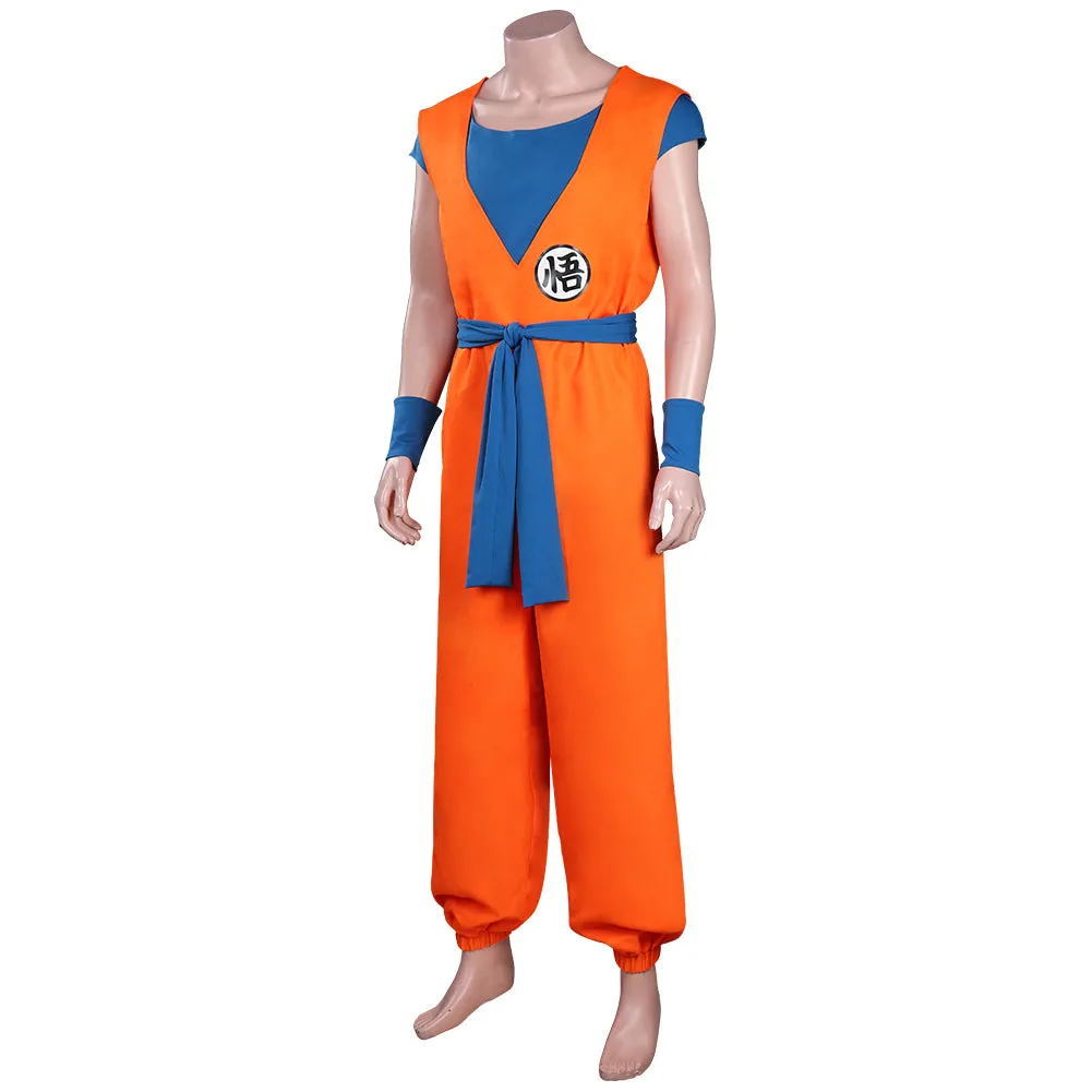 Dragon Ball Super : Super Hero Son Goku Outfits Cosplay Costume Halloween Carnival Suit