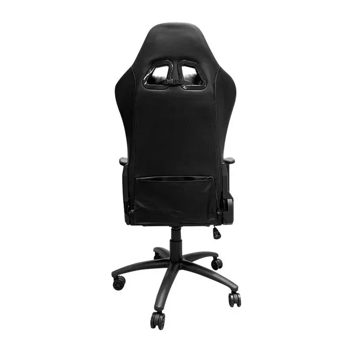 Dragon War GC-015 Led Racing Chair (Black), 4D Armrest