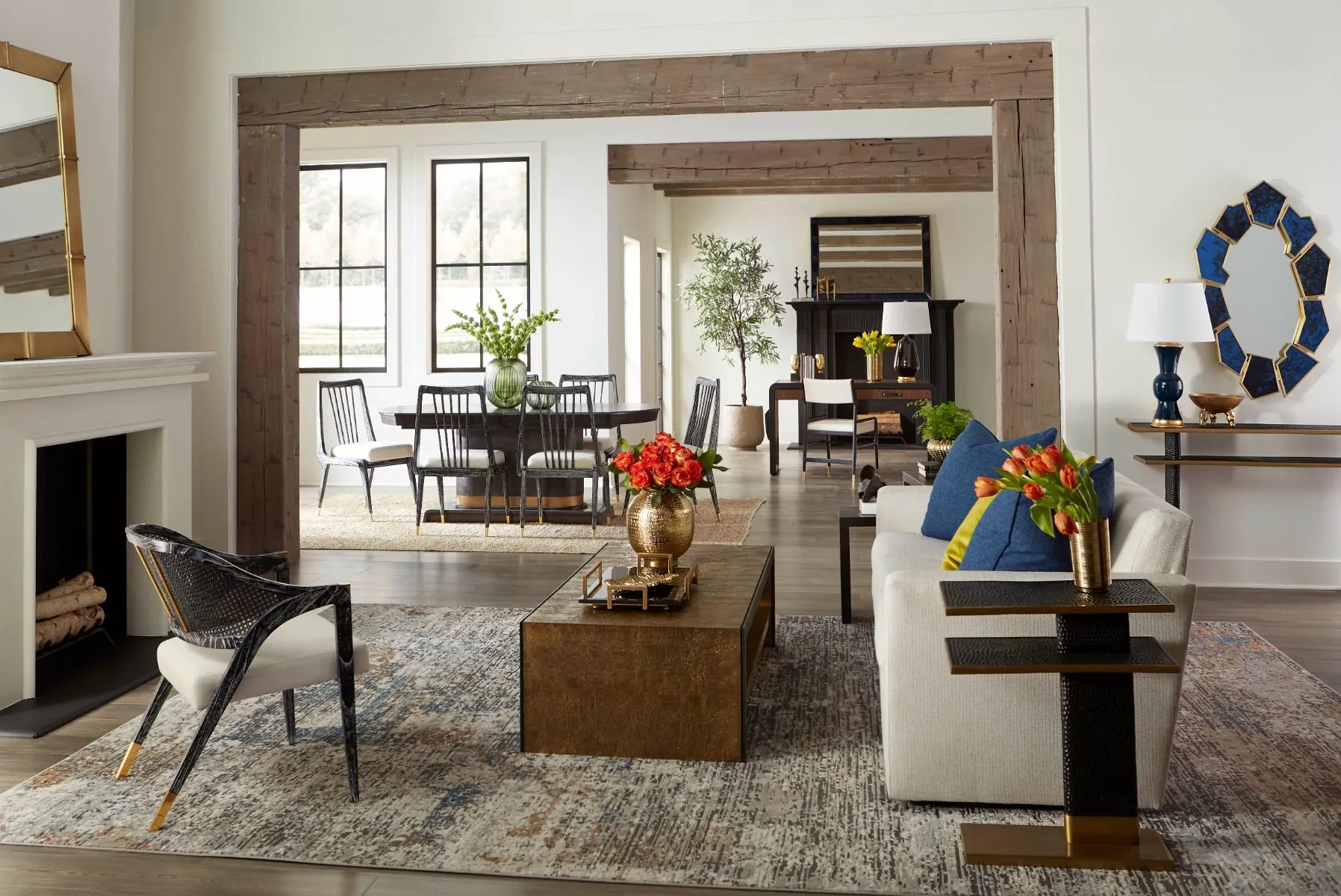 Dupre Side Table / Sable Bronze