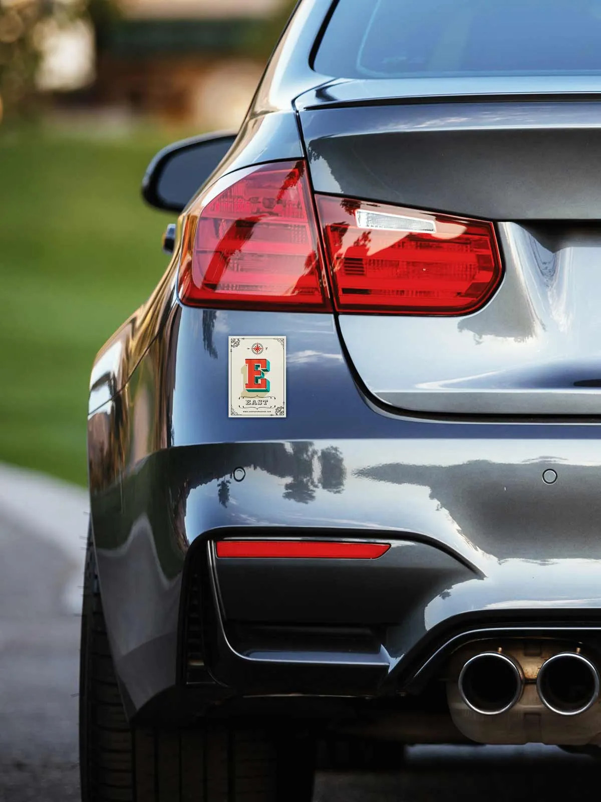 East  | Laptop / Car Sticker