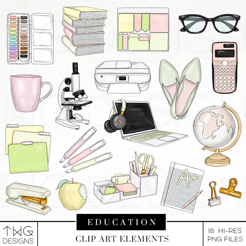 Education Clipart Collection