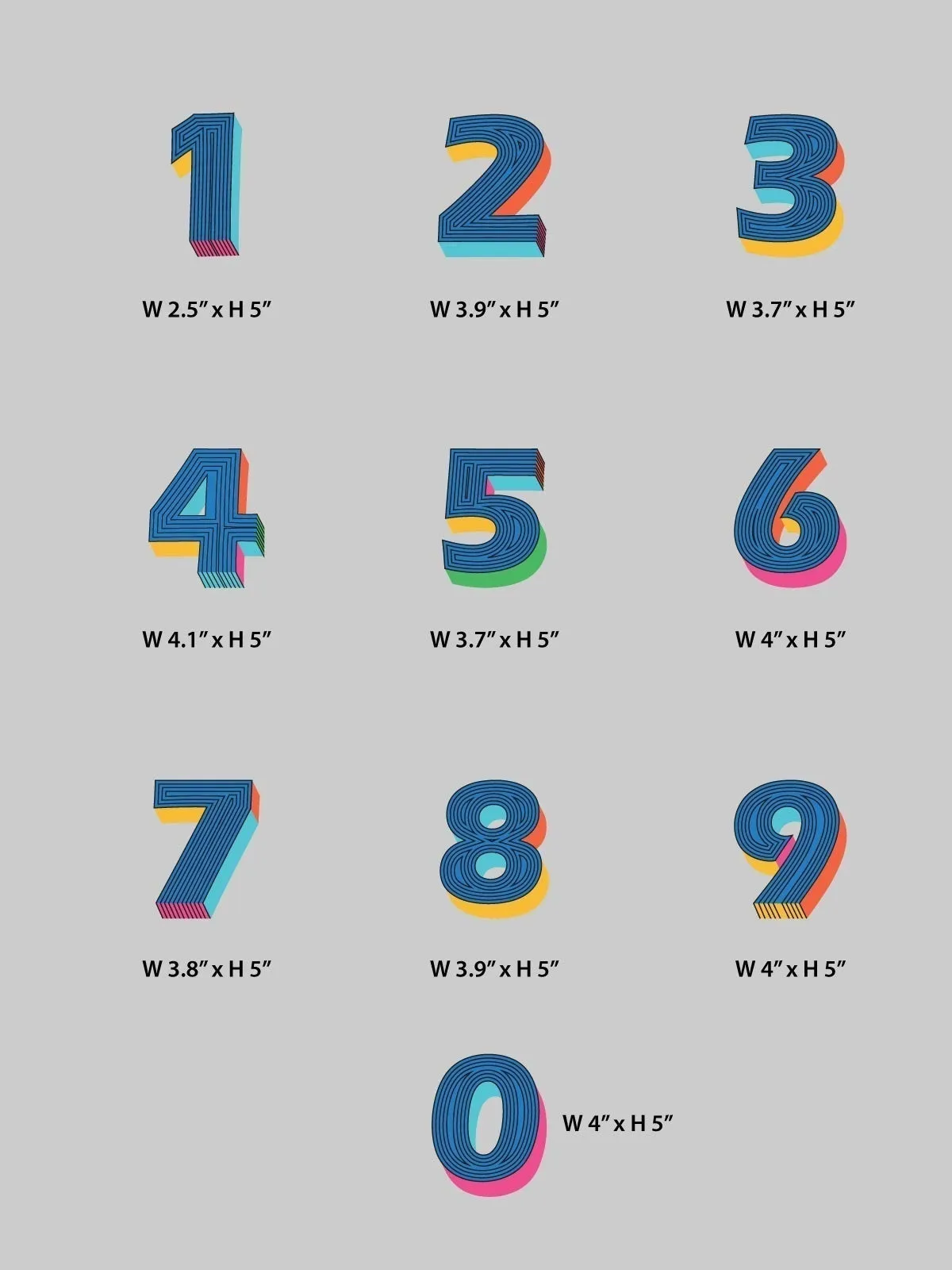 Eight Number | Bike/Laptop/Car Sticker