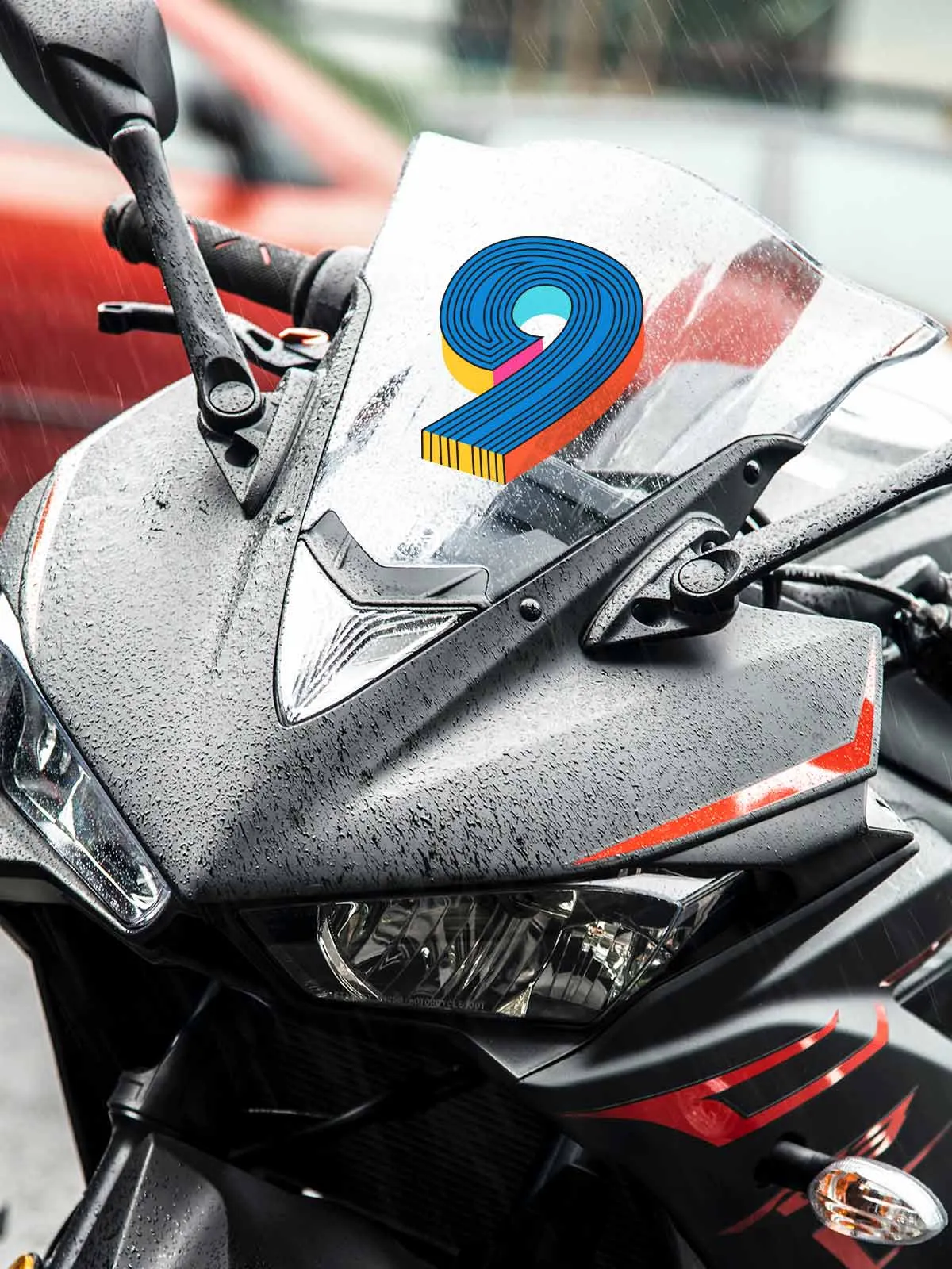 Eight Number | Bike/Laptop/Car Sticker