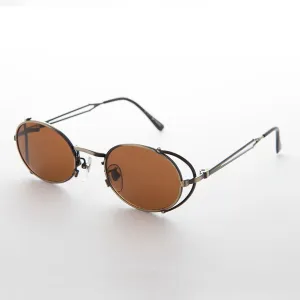 Elegant Steampunk Sunglass with Cut Out Design - Silas
