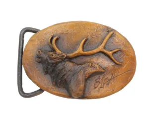 Elk Belt Buckle