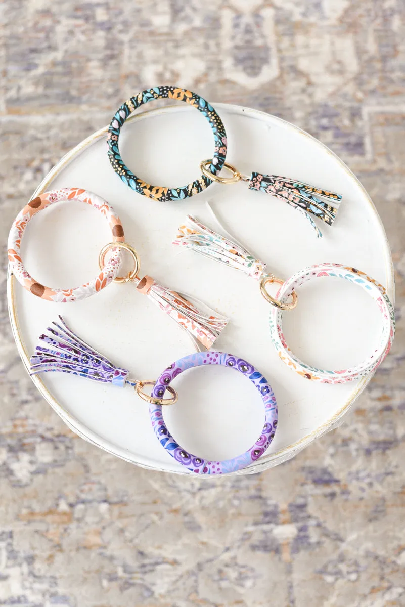 Elyse Breanne Designs Circle Wristlet Keyring