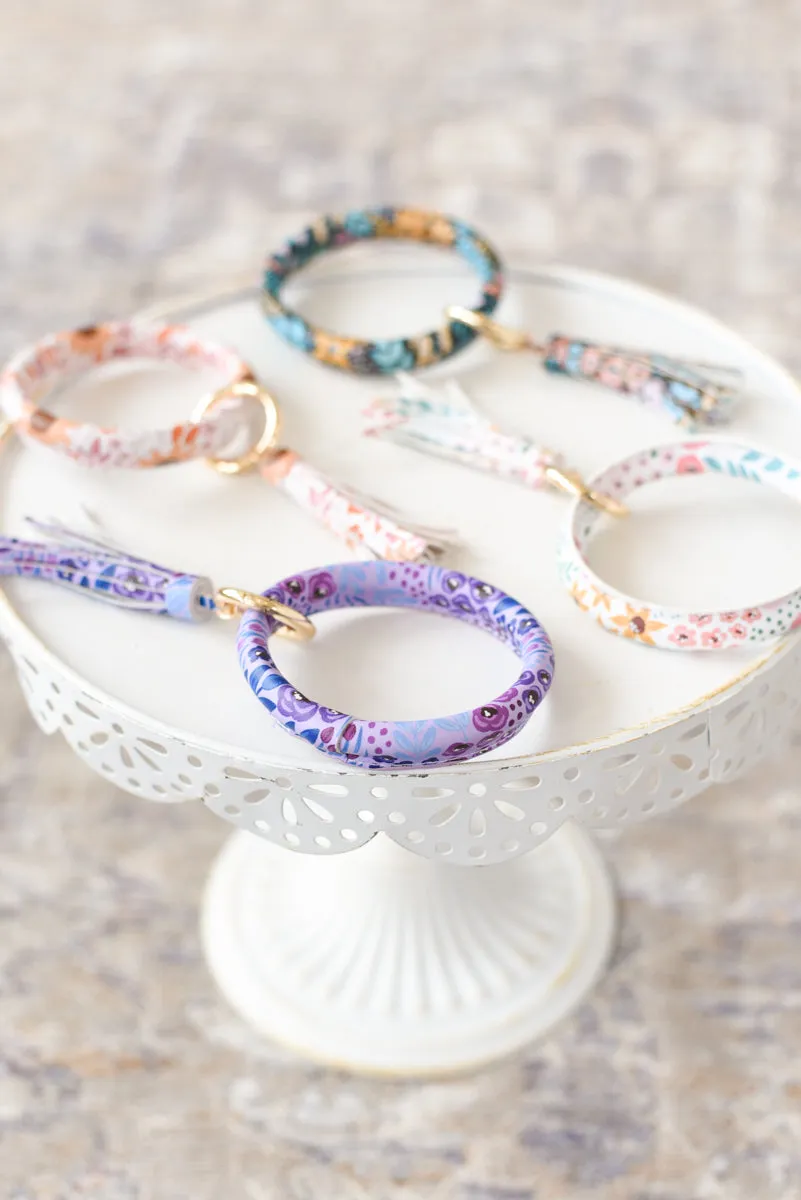 Elyse Breanne Designs Circle Wristlet Keyring