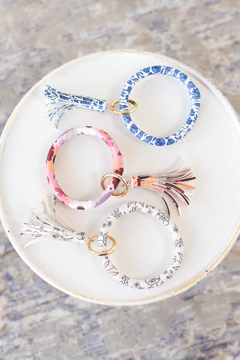 Elyse Breanne Designs Circle Wristlet Keyring