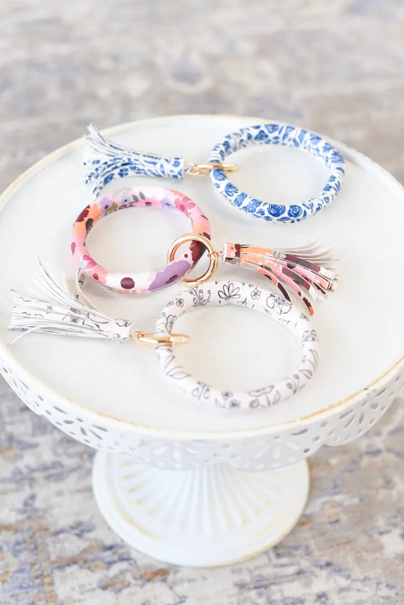 Elyse Breanne Designs Circle Wristlet Keyring