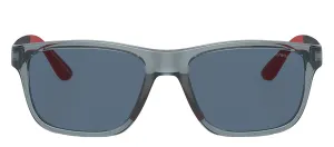 Emporio Armani KIDS EK 4002 507280 Pillow Plastic Blue Sunglasses with Blue Lens