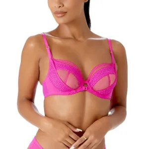 Envy Non Padded Plunge Bra In Pink - Gossard
