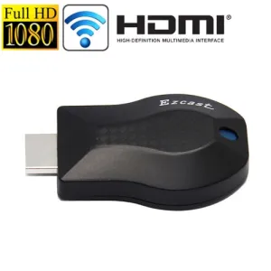 Ez Cast Full 1080P Mini DLNA Display Receiver Dongle WiFi Display Sharer (M2)(Black)   Lead Time: 1~3 Days.