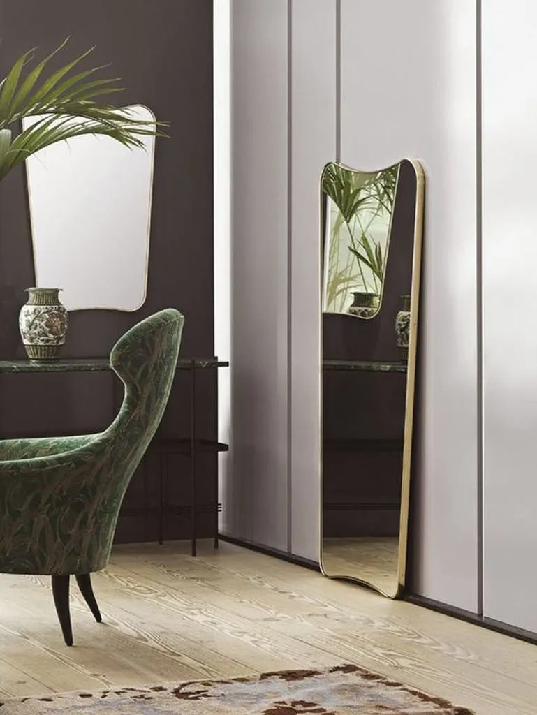 F.A. 33 Wall Mirror 21" X 31" - Polished Brass