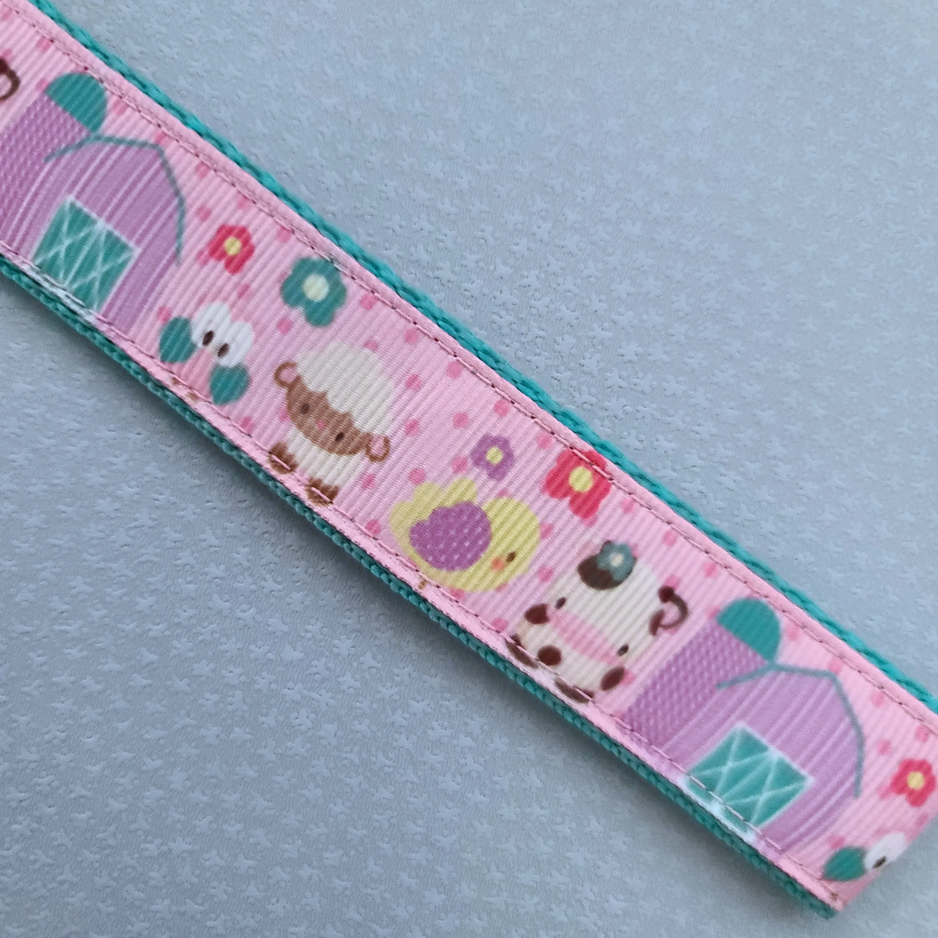 Farm Animals Cuteness Overload on Rose or Yellow Gold Key Chain Fob includes Duck and Cow Charm