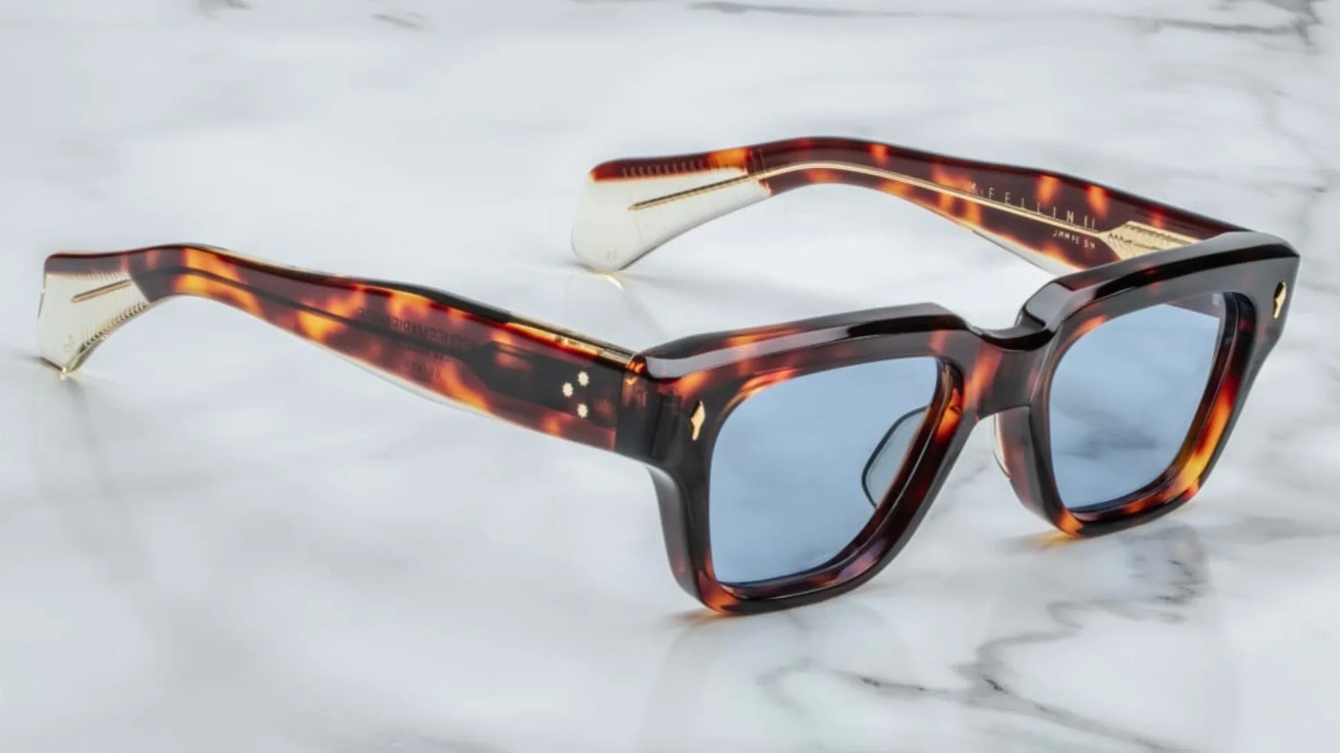 FELLINI-Havana 5 / Cerulean / Dark Gold