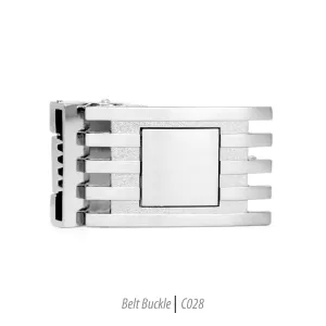 Ferrecci Men's Stainless Steel Removable Belt Buckle - C028