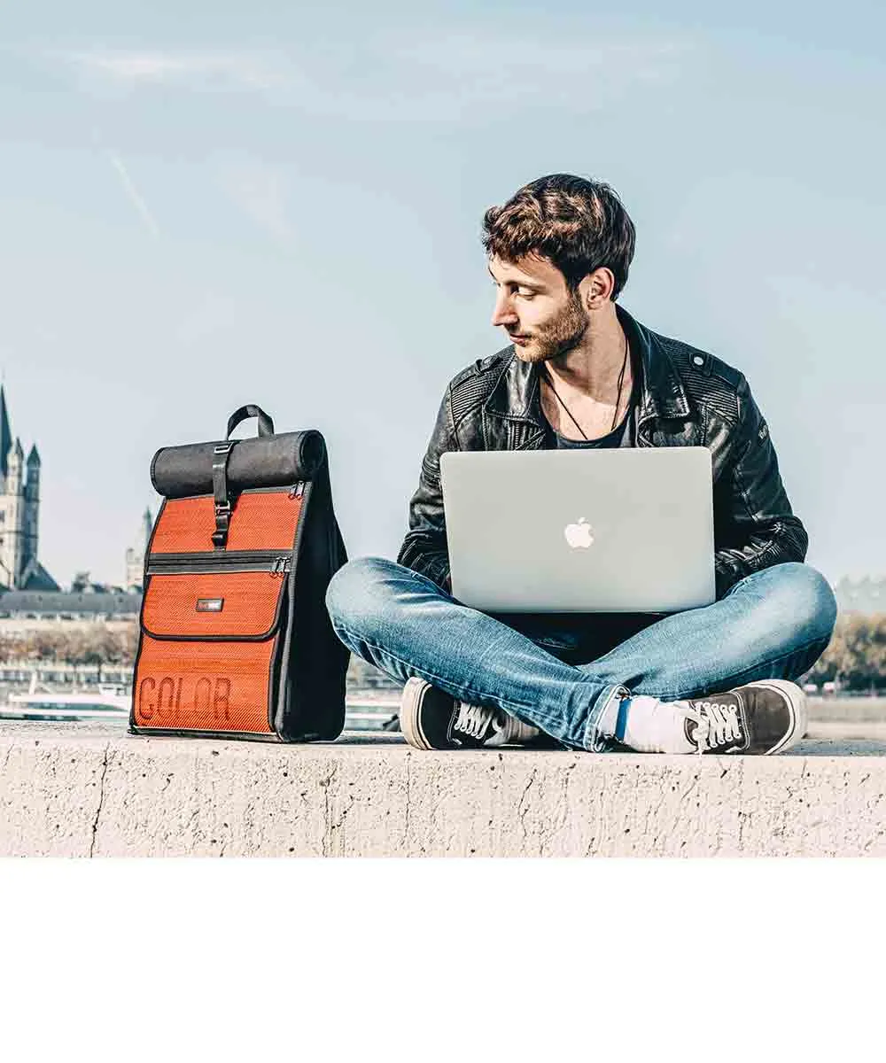 Feuerwear Rolltop-Rucksack Eddie