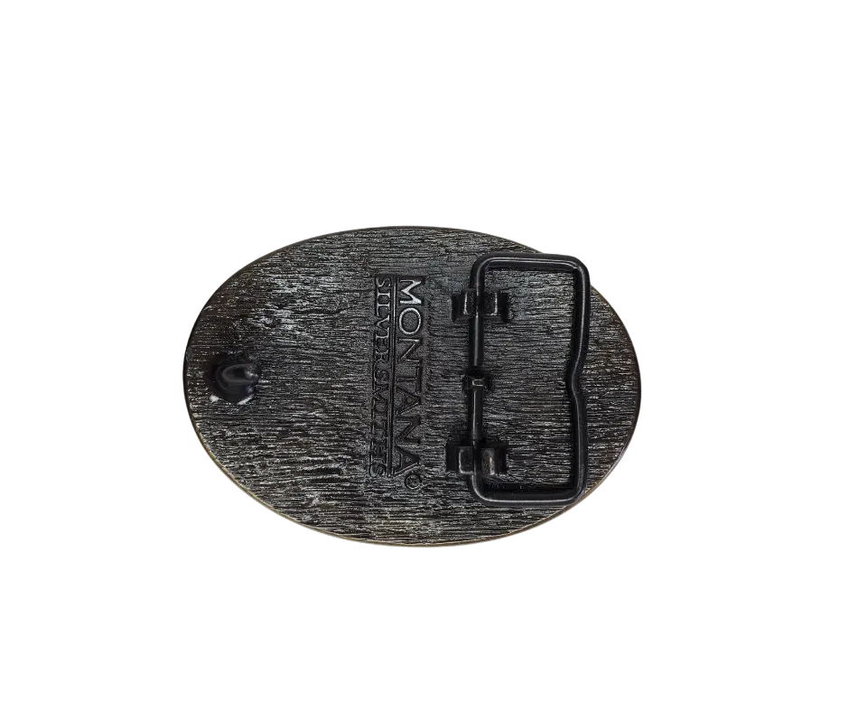 Fighting Elk Buckle