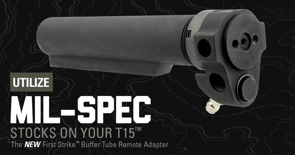 First Strike T15 Buffer Tube Remote Adapter
