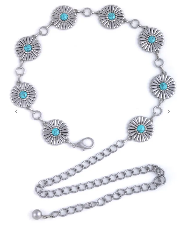 Flora Flower Conch Belt