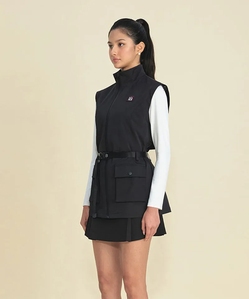 FORDI Tech Pocket Vest - Black