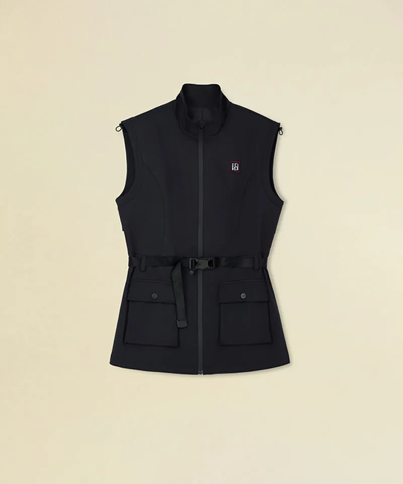 FORDI Tech Pocket Vest - Black