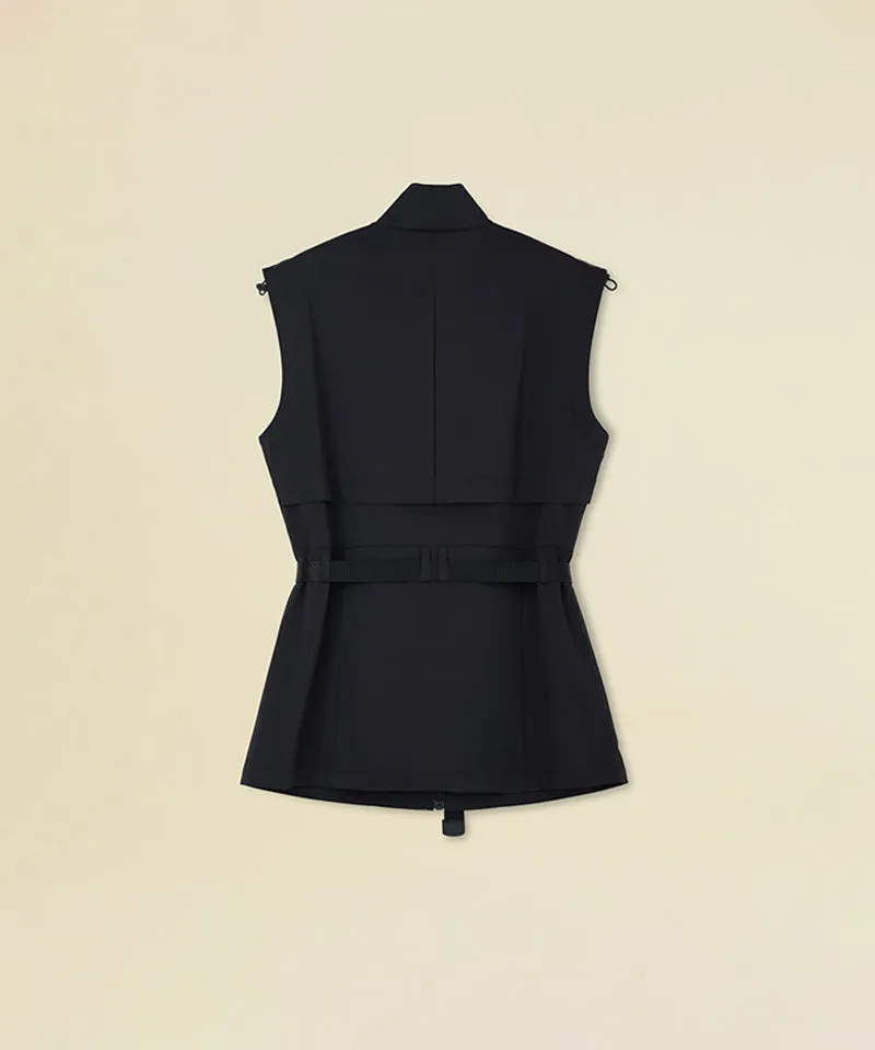 FORDI Tech Pocket Vest - Black