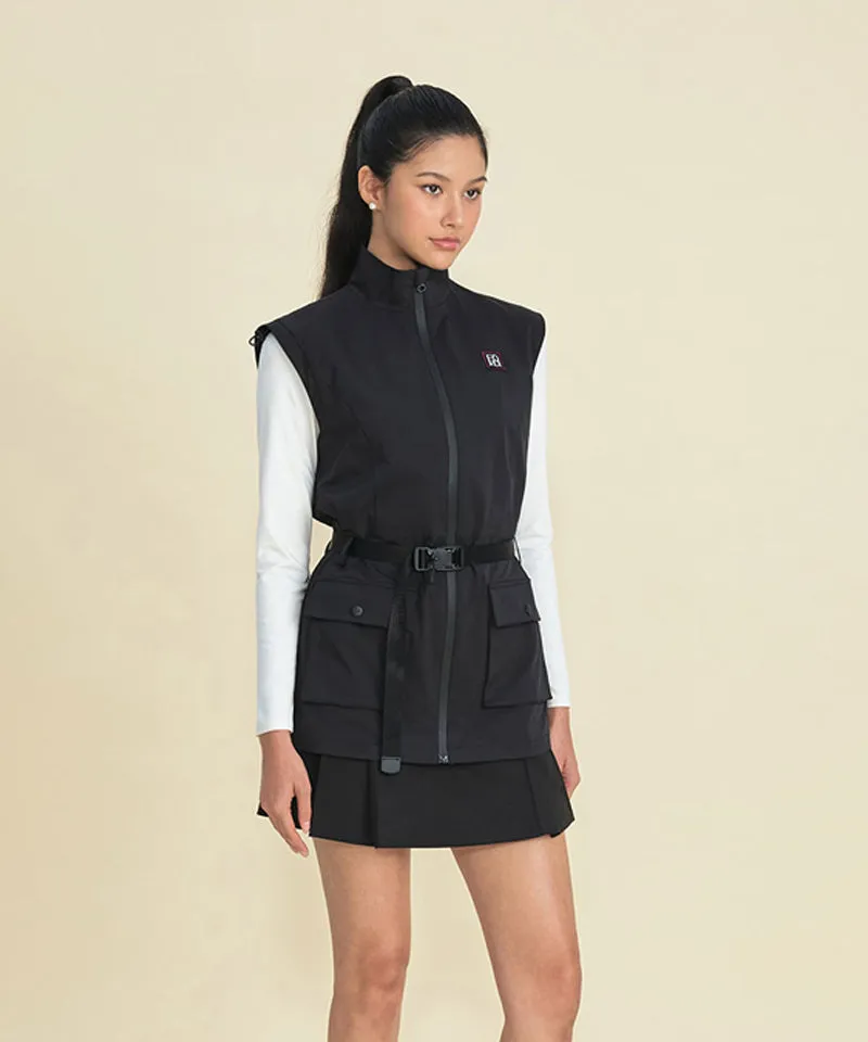 FORDI Tech Pocket Vest - Black