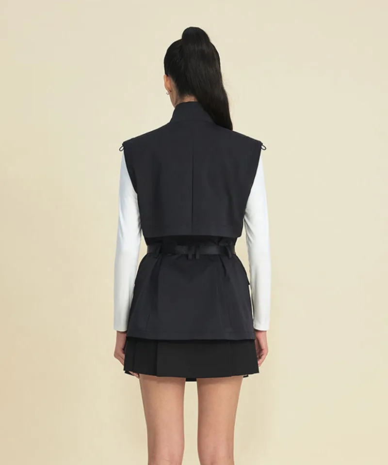 FORDI Tech Pocket Vest - Black