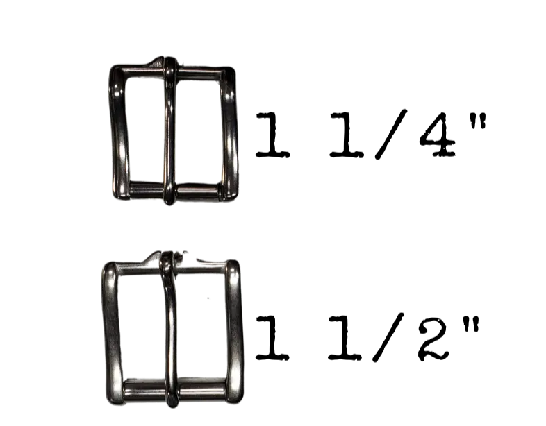 Fort Custer Stainless Steel Roller Buckle