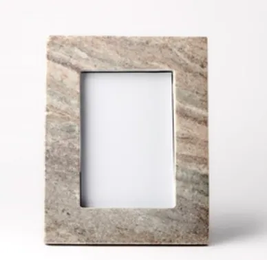 Frame, Brown Marble 4"x6"
