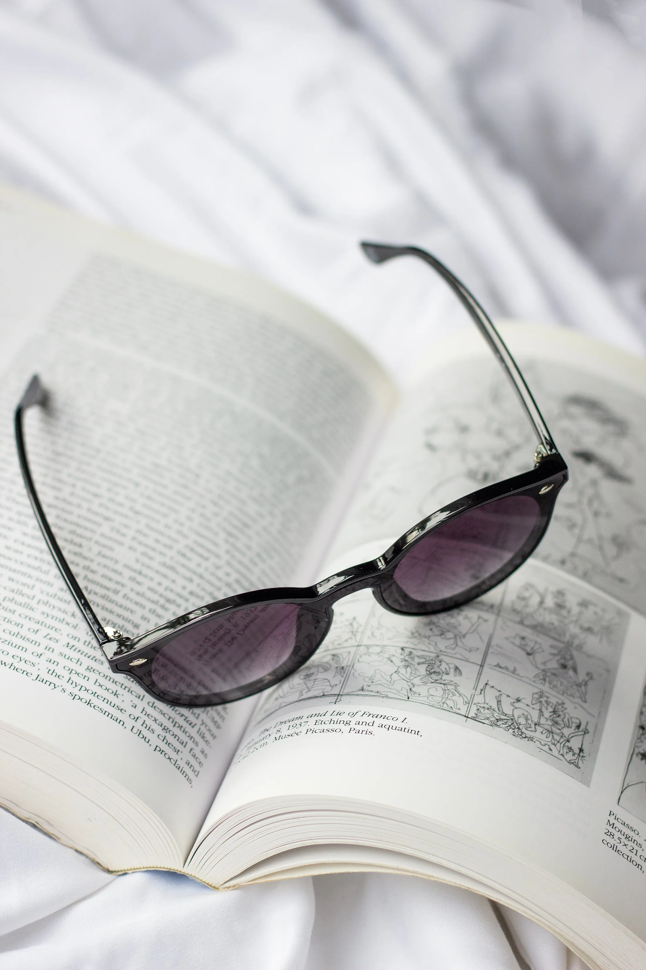 Front Lens Rounded Classic Pin Sunglasses