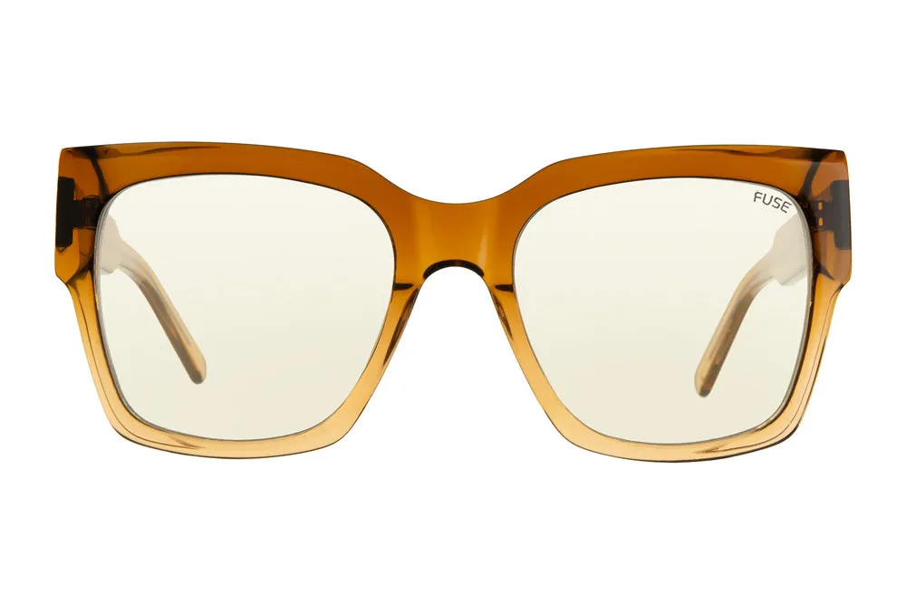 Fuse Amelia Sunglasses | Brown Fade