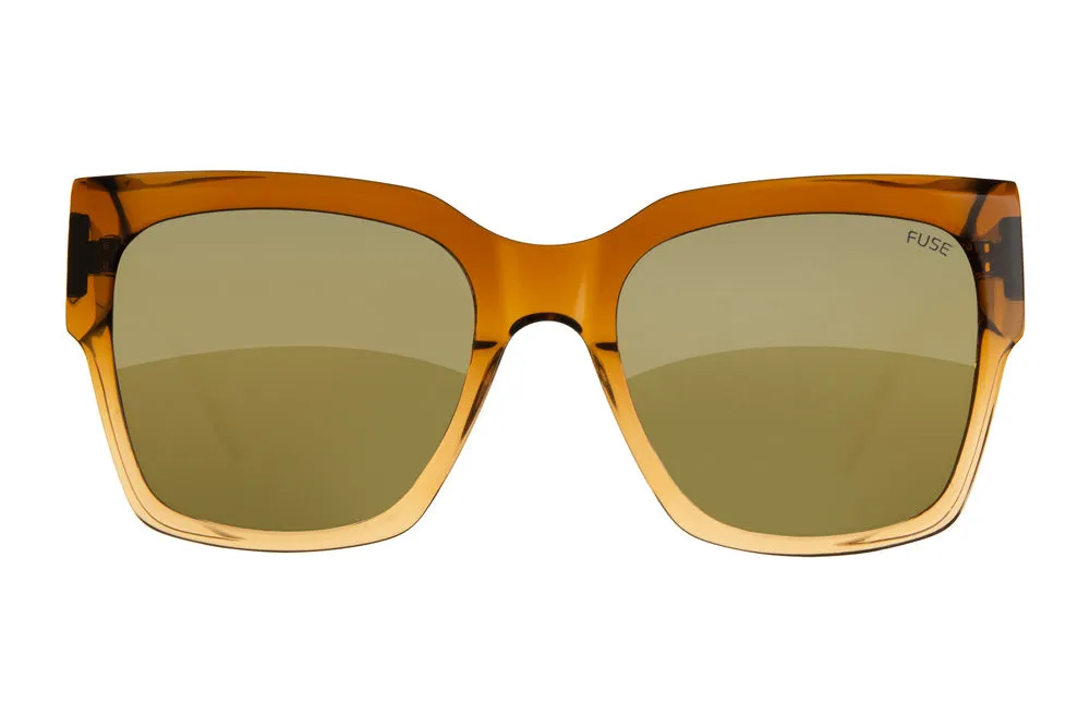 Fuse Amelia Sunglasses | Brown Fade