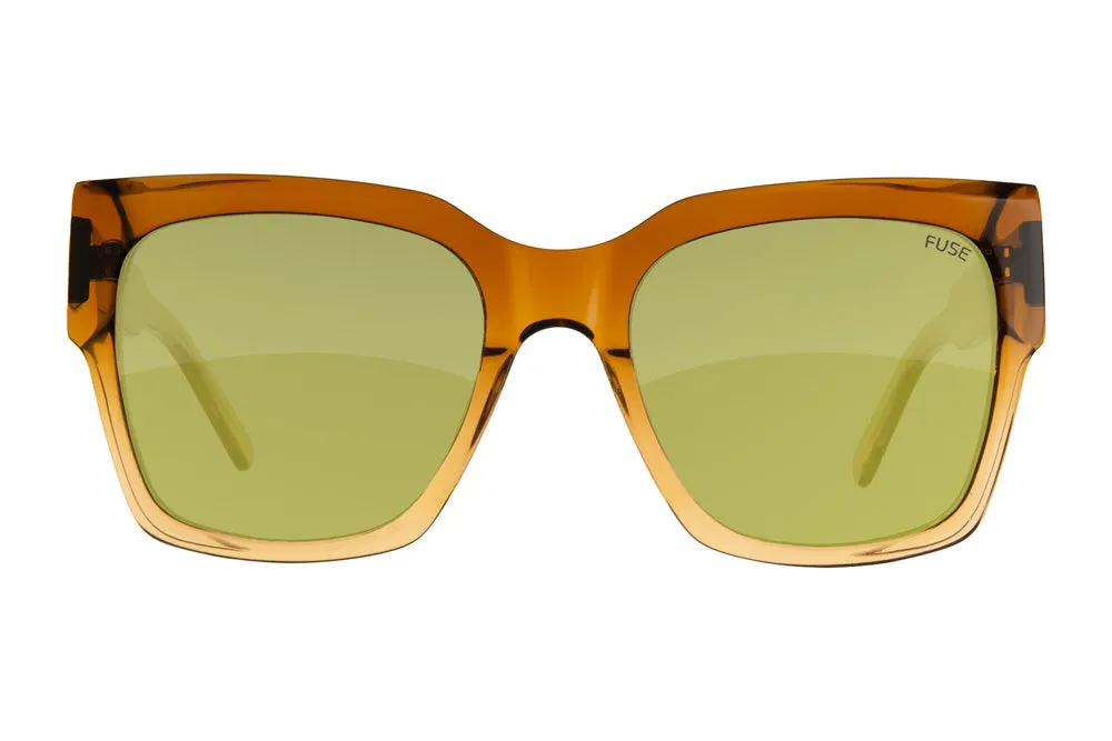 Fuse Amelia Sunglasses | Brown Fade